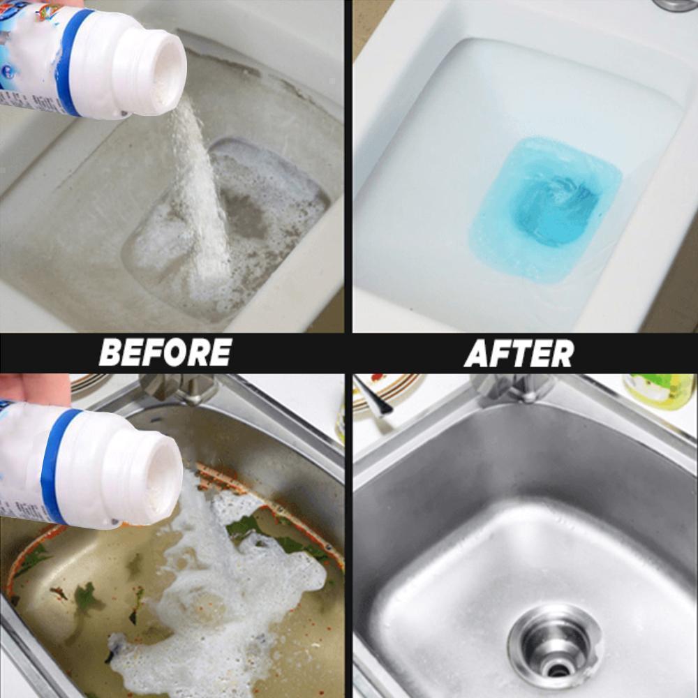 Produit puissant pour nettoyer les éviers et les drains, nettoyeur de lavabo