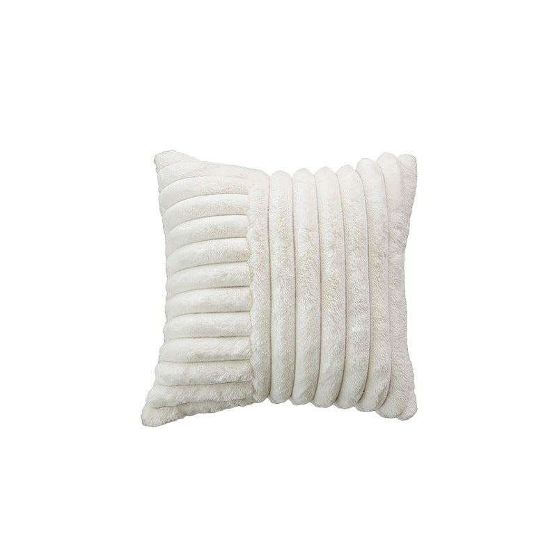 Couvre-oreiller moderne en peluche