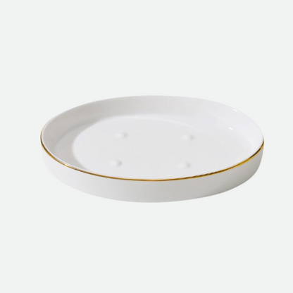 Savonnière "Julia" en céramique et porcelaine