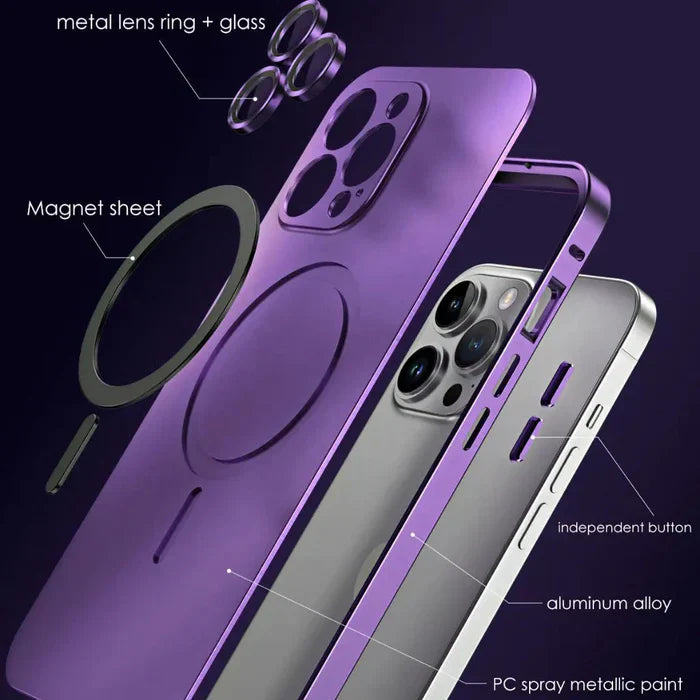 Coque métallique pour iPhone - MagCase