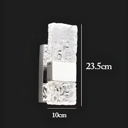 AuraCrystal – Luxe LED Applique Murale en Cristal