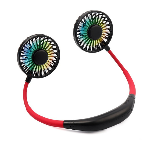 FlexiGlow - Ventilateur Portable, Flexible et Rechargeable