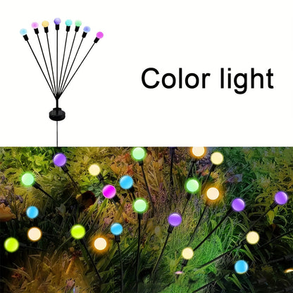 SolarFirefly Lights - Décoration de jardin LED élégante pour l'extérieur