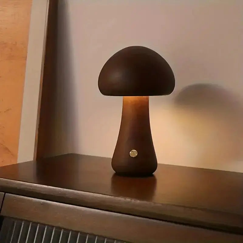 Floroux | Lampe de Table Champignon | Design Élégant et Doux