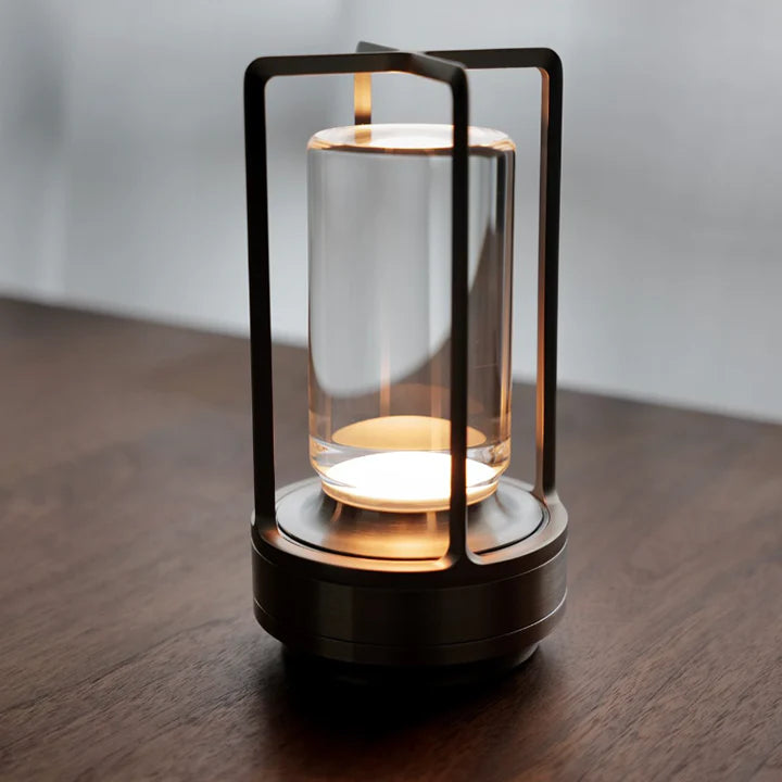 Floroux Lampe de table sans fil rechargeable | Design LED moderne | Lumière d'ambiance pour la maison et le bureau