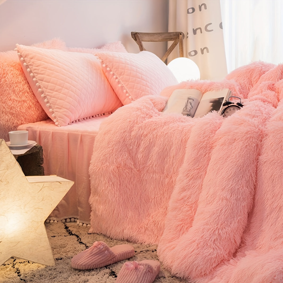 Ensemble de housse de couette en velours luxueux pour un confort ultime