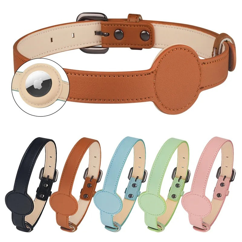Collier Edouard – Luxe Collier pour Chien avec Airtag