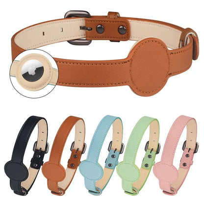 Collier Edouard - Luxe Collier pour Chien avec Airtag