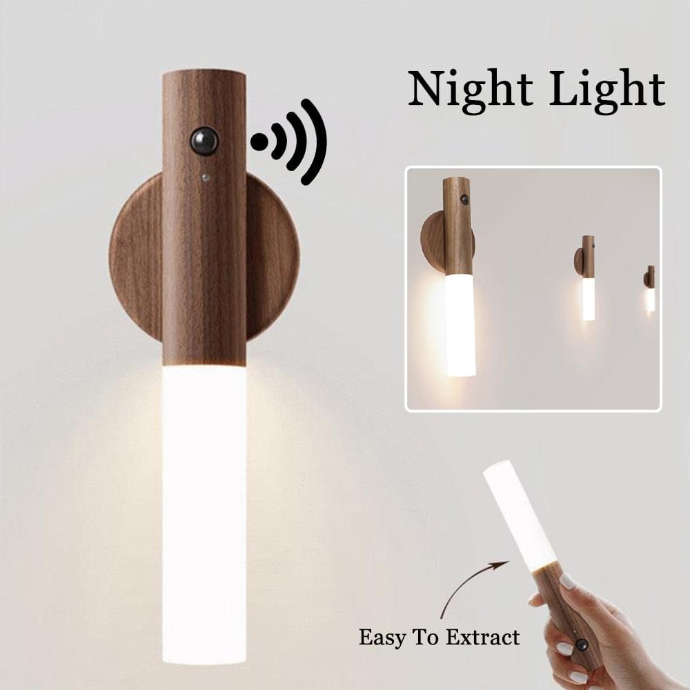 Floroux LED night light with motion sensor | Rechargeable | Magnetic mounting
