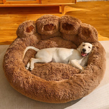 Floroux Cuddle Bed | Comfortable bear bed for relaxation | Plush bed for pets
