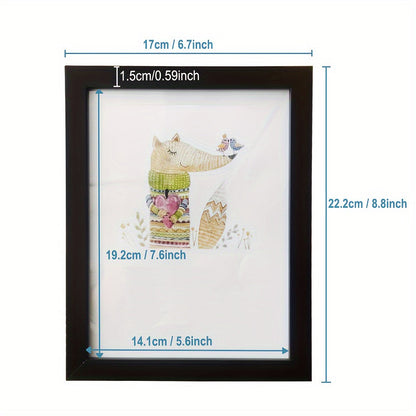 TimelessWood – Cadre Photo en Bois Classique pour Souvenirs