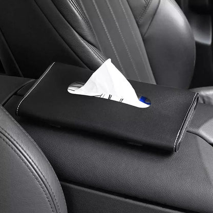 Boîte à mou tissues pour pare-soleil de voiture