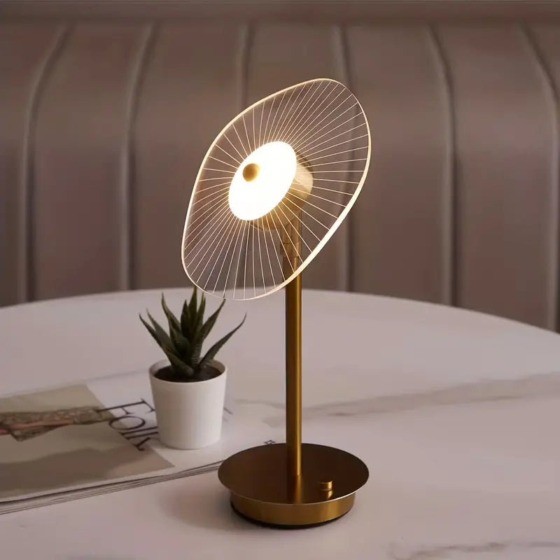 Floroux - Lampe de table LED moderne pour une atmosphère chaleureuse et conviviale