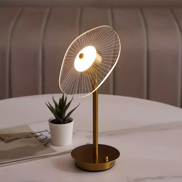 Floroux GLOW - Lampe de table LED moderne et élancée avec une atmosphère douce pour des nuits confortables