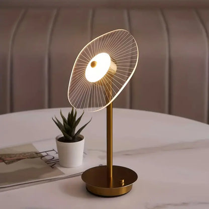 Floroux - Lampe de table LED moderne pour une atmosphère chaleureuse et accueillante