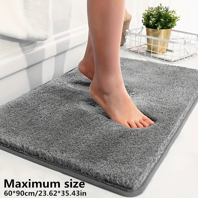Tapis absorbant Premium - Tapis de bain doux et épais - Absorbant et antidérapant