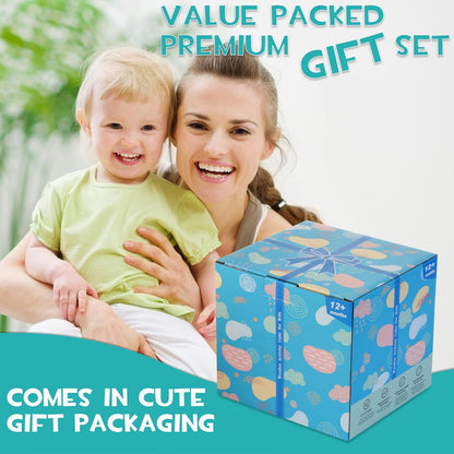 Cube d'activités Montessori 8-en-1 élégant - Divertissement éducatif pour bébés