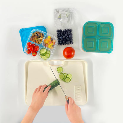 EcoMeal - Ensemble de Boîtes Bento Réutilisables 6 Pièces