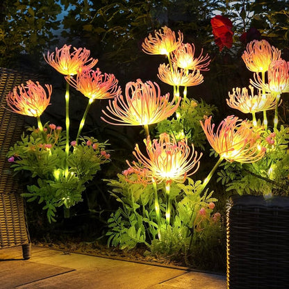 Floroux | Lumière extérieure LED magique avec des motifs floraux