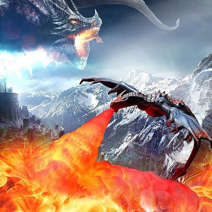 FireDragon Lampe - 3D Rechargeable Dragon Veilleuse