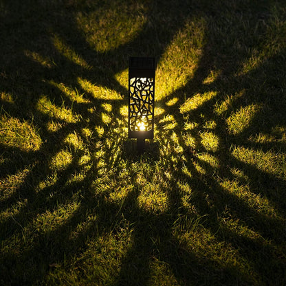 Floroux | Lampe de jardin solaire intelligente avec capteur et protection contre l'eau
