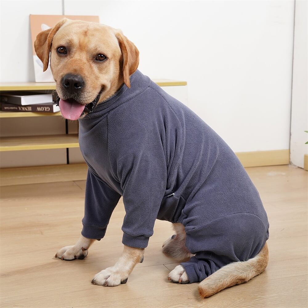 Floroux Fleece Pyjamas pour Chiens | Vêtements de Nuit Confortables | Pour Grands Chiens | Confortable et Chaleureux