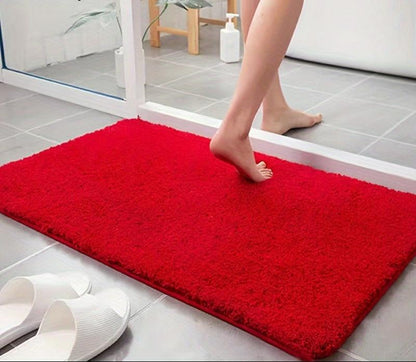 Floroux - Tapis de bain doux, épais et très absorbant