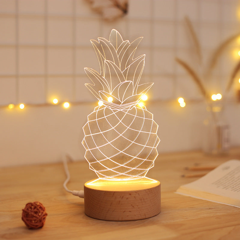 Lampe de chevet ananas