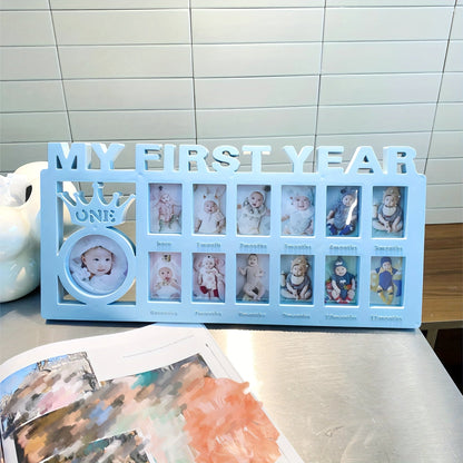 BabyMemories – Cadre photo unique pour 12 mois