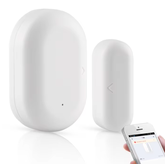 Capteur de fenêtre de porte de portail intelligent Tuya ZigBee - Détecteur de sécurité WiFi contrôle via les applications SmartLife Google Alexa