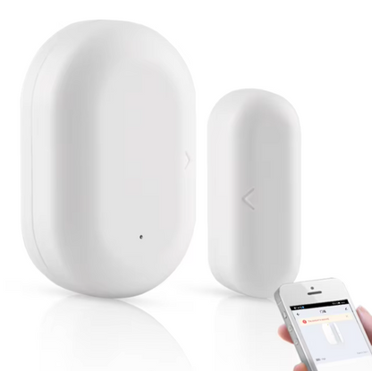 Capteur de fenêtre de porte de portail intelligent Tuya ZigBee - Détecteur de sécurité WiFi contrôle via les applications SmartLife Google Alexa