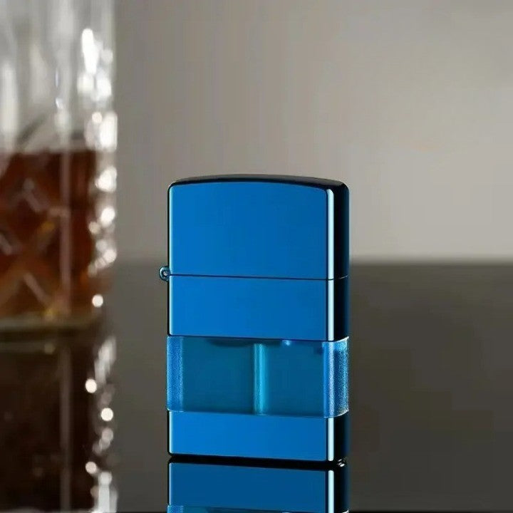 Floroux Briquet à gaz métallique robuste | Design Old School | Durable & Fiable