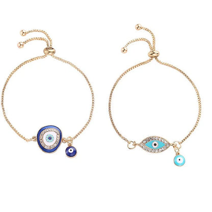 Bracelet Évil Eye Ethnique - Selene Avec style unique