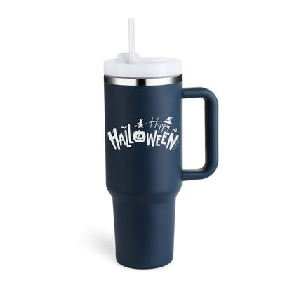 Tasse isolante avec anse et paille | 1200 ML