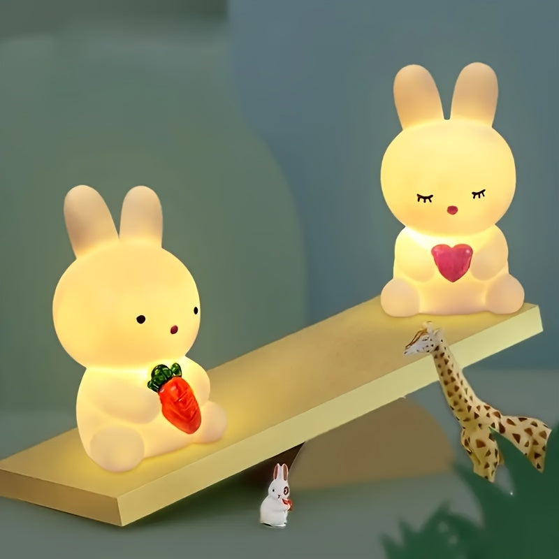 BunnyGlow – Joli lamp de nuit LED pour l'ambiance