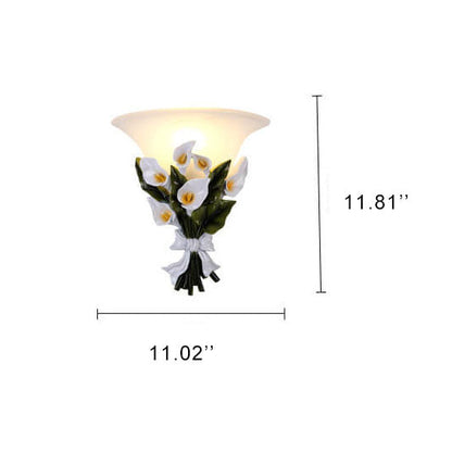 BloomLight - Lampe murale botanique avec éclairage LED