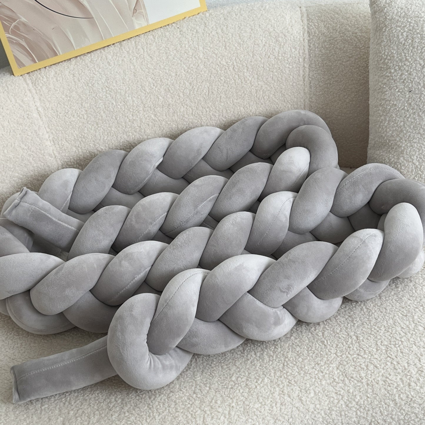 CushionWave - Coussin de sol lavable avec design géométrique pour un style contemporain