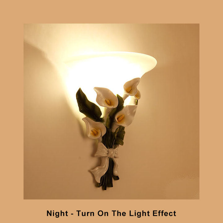 BloomLight - Lampe murale botanique avec éclairage LED