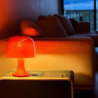 Lampe Vintage Chic Champignon avec LED Dimmable et Alimentation USB