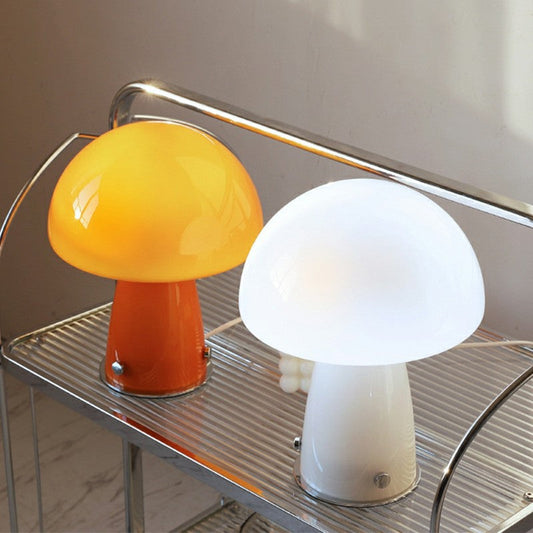 Lampe de table champignon radieuse
