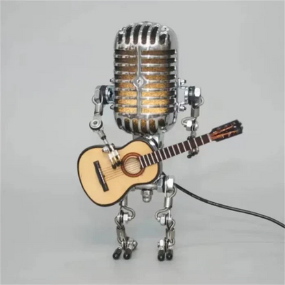 Floroux - lampe robot avec guitare