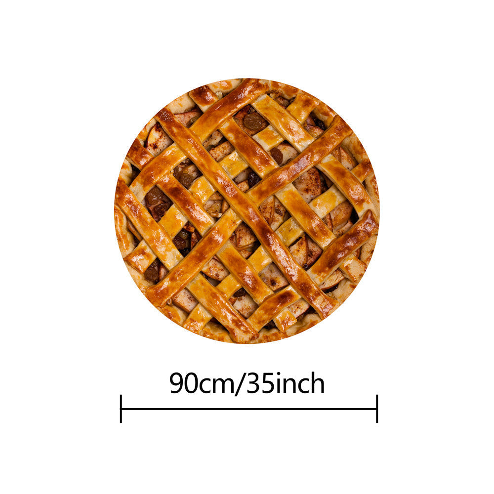 Couverture Tortilla - Couverture réaliste en Pepperoni Pizza, Couverture en flanelle douce et confortable, Cadeau personnalisé