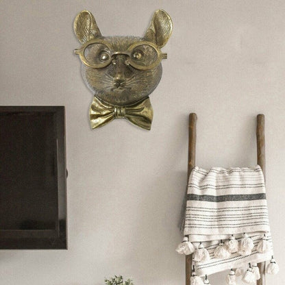 Animal Head Wall Decoration Floroux | Handmade | Unique Home Decor | Nature-Inspired Appearance