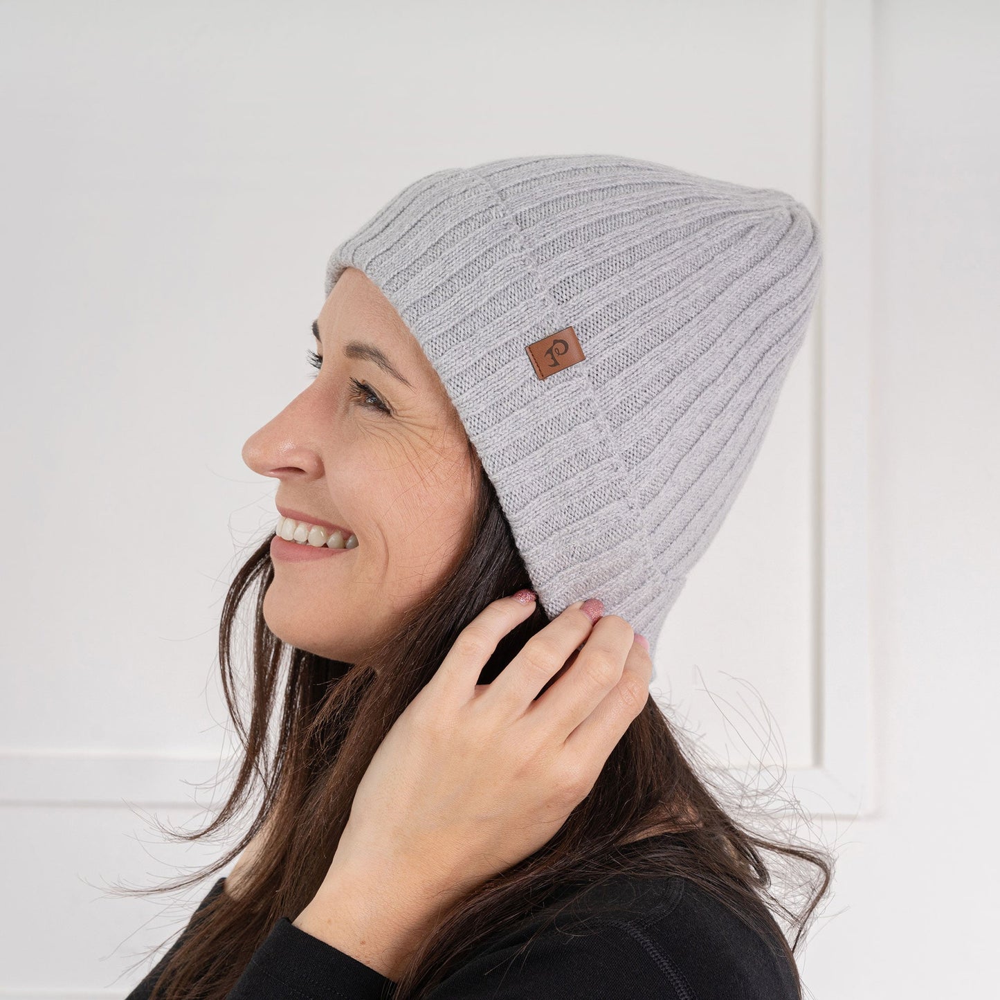 CozyMerino Bonnet - Luxe Bonnet en Merino pour Femmes