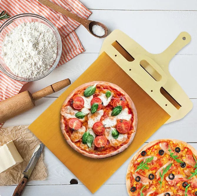 FlexiPizza Peel – Pelle à pizza ajustable pour la maison