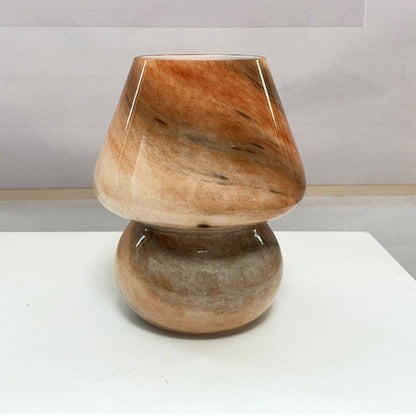 Lampe à champignon en verre design planétaire fait à la main 1 lumière