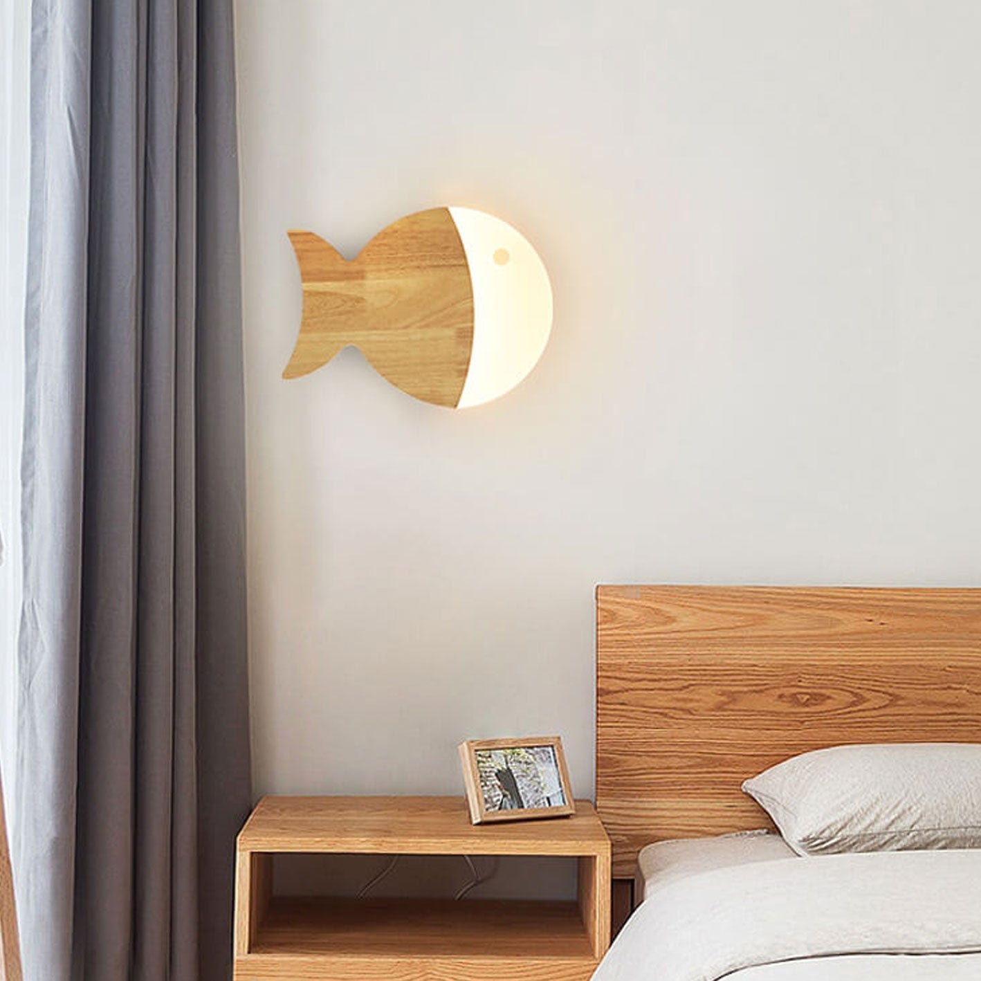 Floroux - Applique LED élégante dans un style scandinave