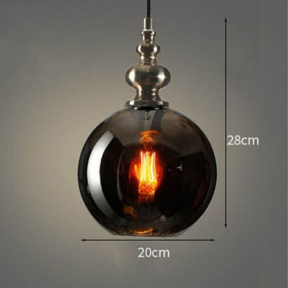 Floroux - Petit lustre en cristal en verre