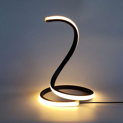 Floroux Lampe de table LED | Design de serpent créatif | Dimming tactile | Moderne & Élégant
