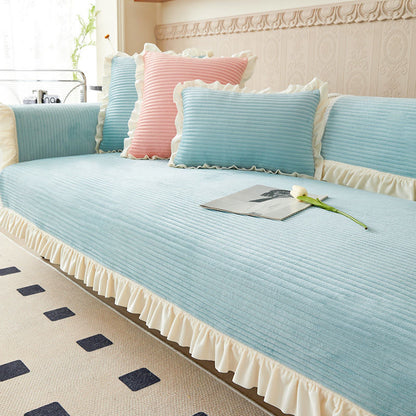 Couvre-coussin en velours pour canapé Loving